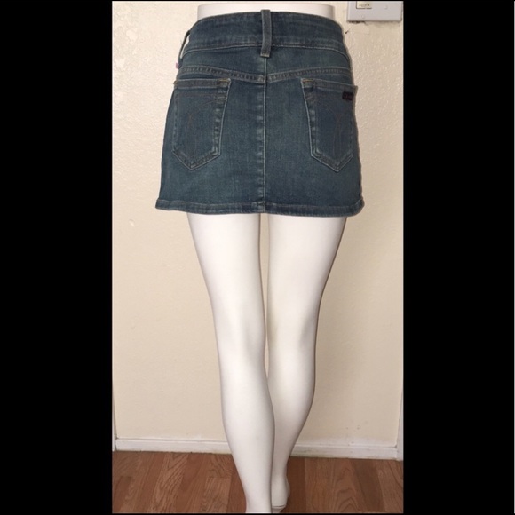 Calvin Klein Women’s Mini Jean Skirt - Picture 4 of 6